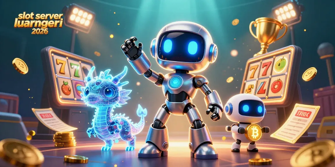 Engage in thrilling gameplay with slot server luar negeri 2026, featuring vibrant characters and dynamic 3D elements.