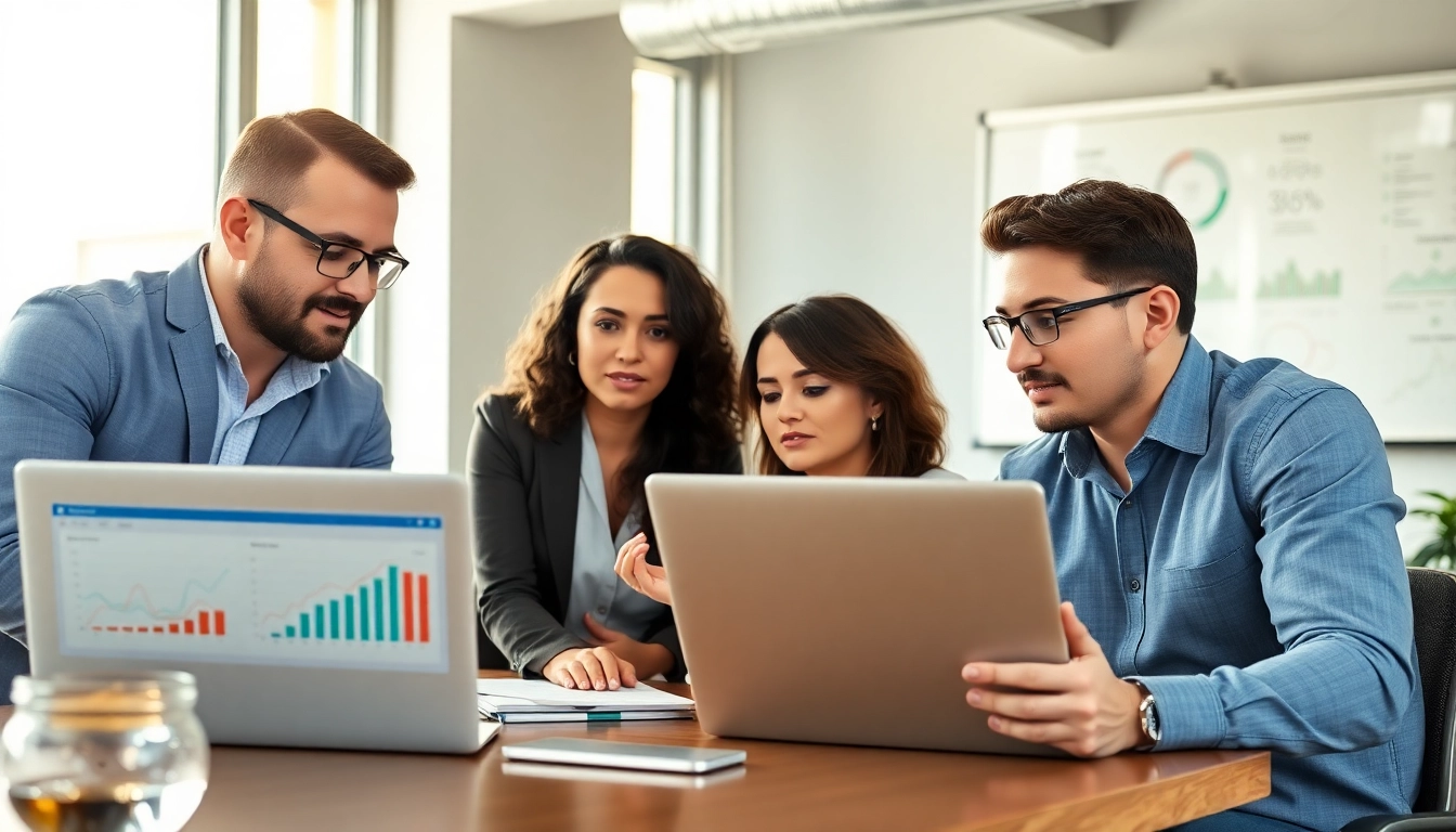 Enhance your visibility with expert edmonton seo strategies in a professional office setting.