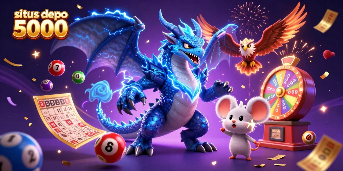 Menangkan permainan slot gacor di situs depo 5000 dengan deposit minimal hanya 5 ribu rupiah.