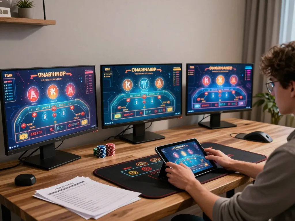 Engaging with tg8 strategy on online casino games in a stylish home setup