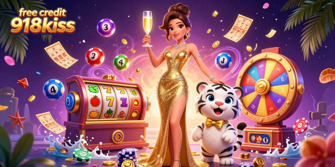 Experience free credit 918kiss in action with dynamic slots, games, and vibrant casino elements.