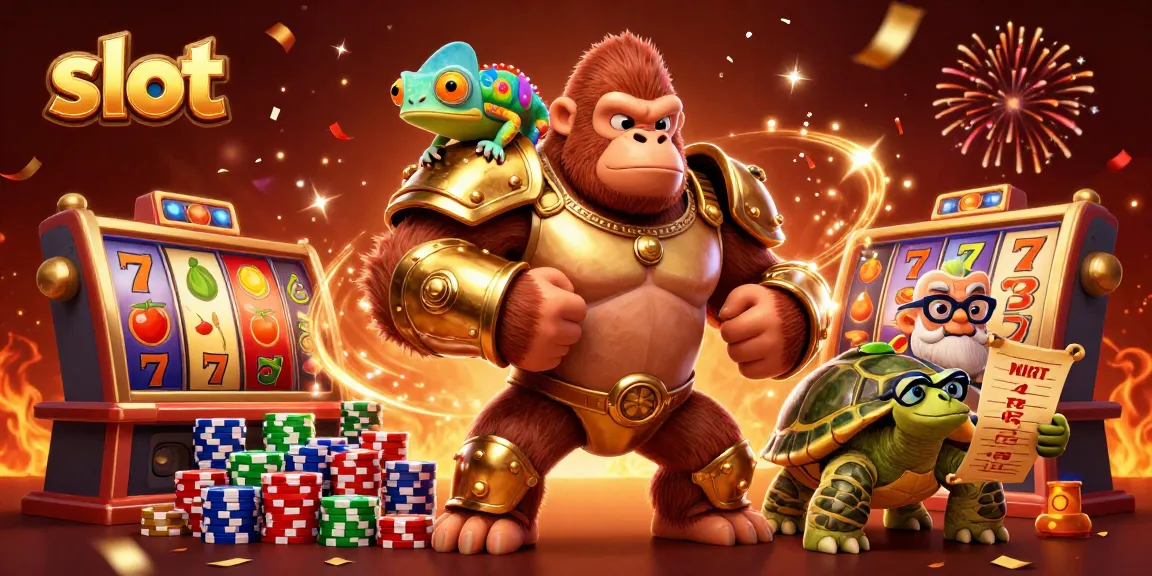 Engage with thrilling slot action featuring vibrant characters and jackpot symbols.