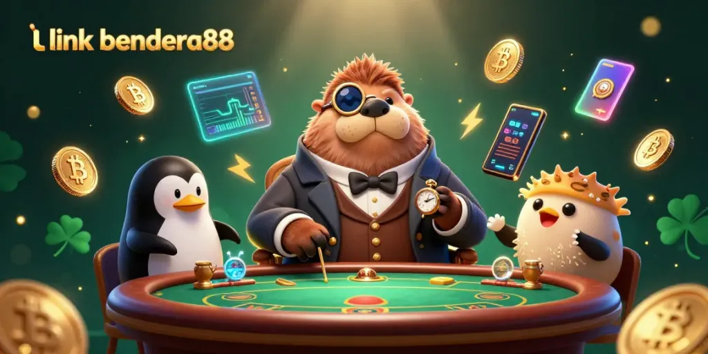 Jelajahi link bendera88 dengan permainan poker di bawah laut yang dikelilingi elemen cryptocurrency menarik.