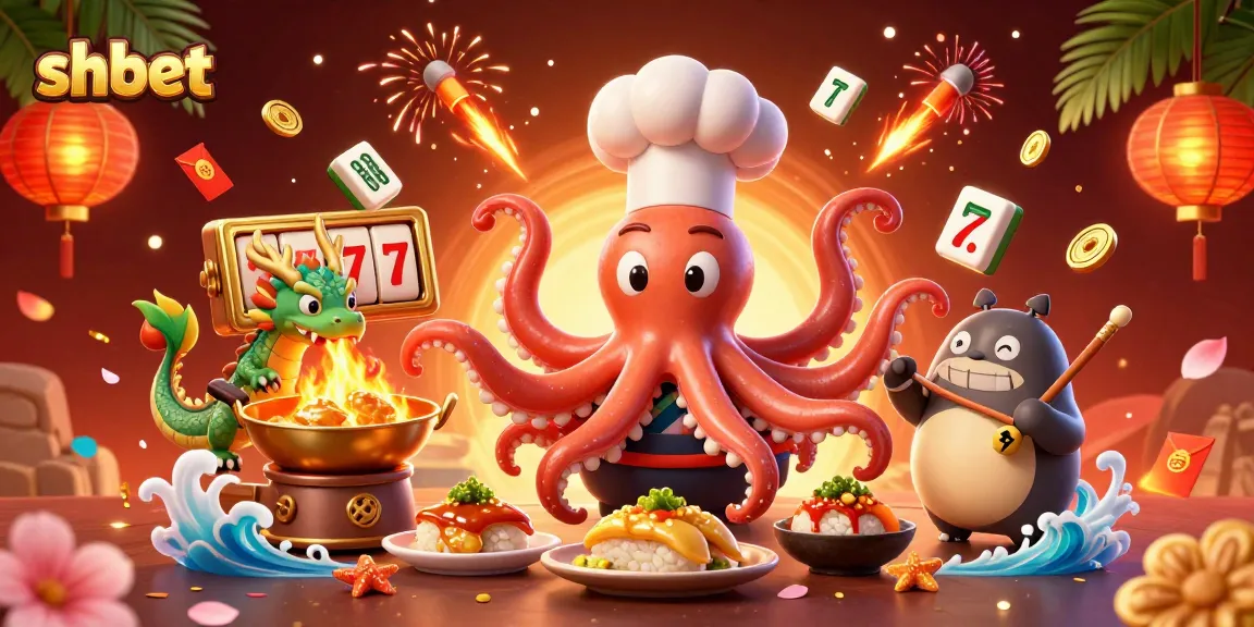 Experience big wins at shbet with vibrant slots, games, and dynamic casino elements in an engaging illustration.