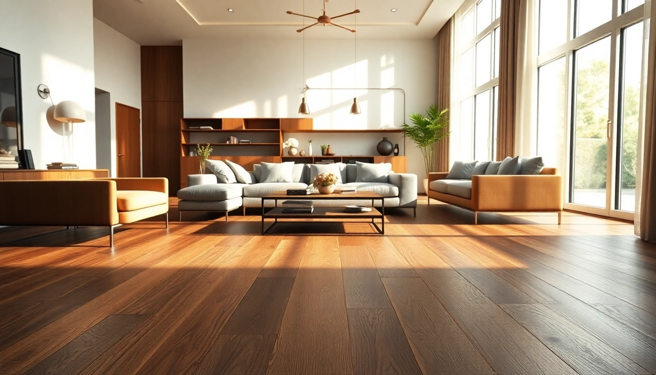 Enhance your home with elegant luxury vinyl flooring, blending style and durability in a modern setting.