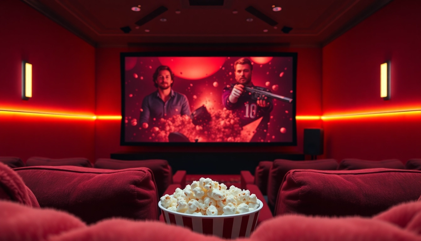 ดูหนังออนไลน์ฟรี ในบรรยากาศโรงภาพยนตร์ที่สะดวกสบาย พร้อมด้วยโซฟาและข้าวโพดคั่ว