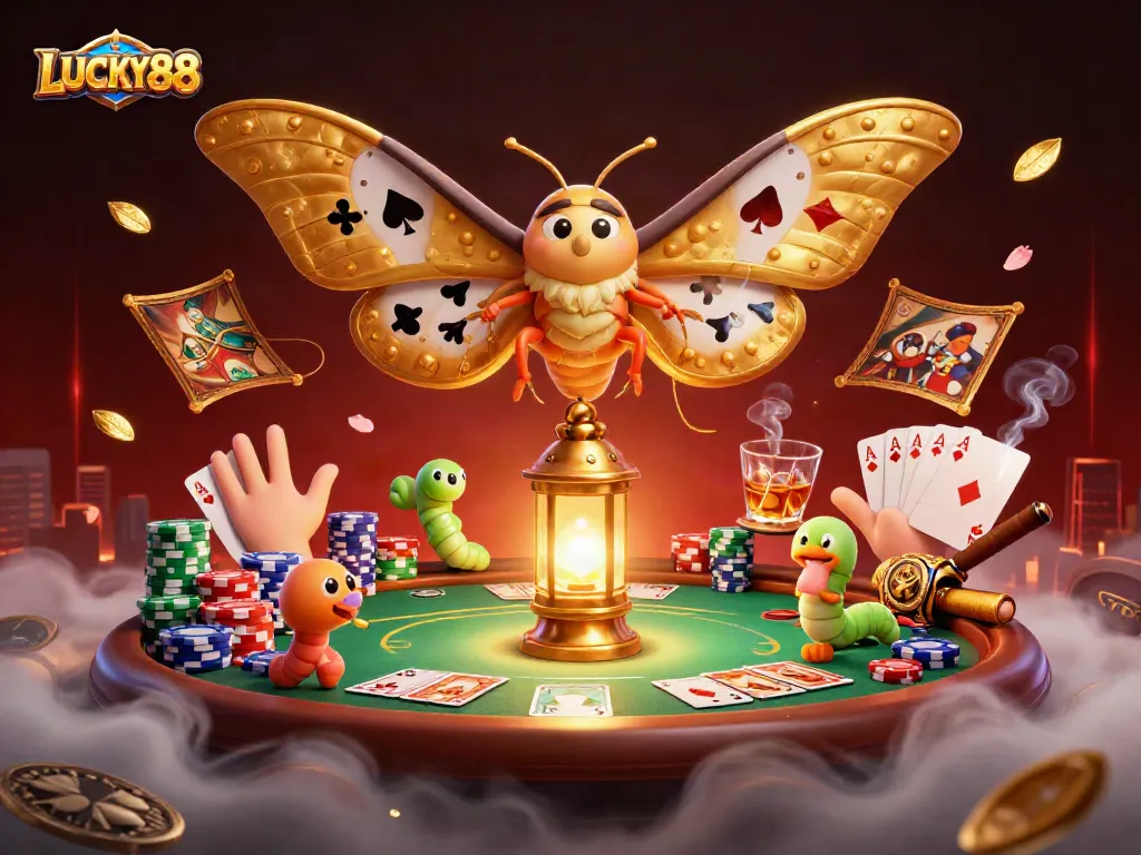 Engage with the LUCKY88 online casino experience featuring vibrant gaming elements.