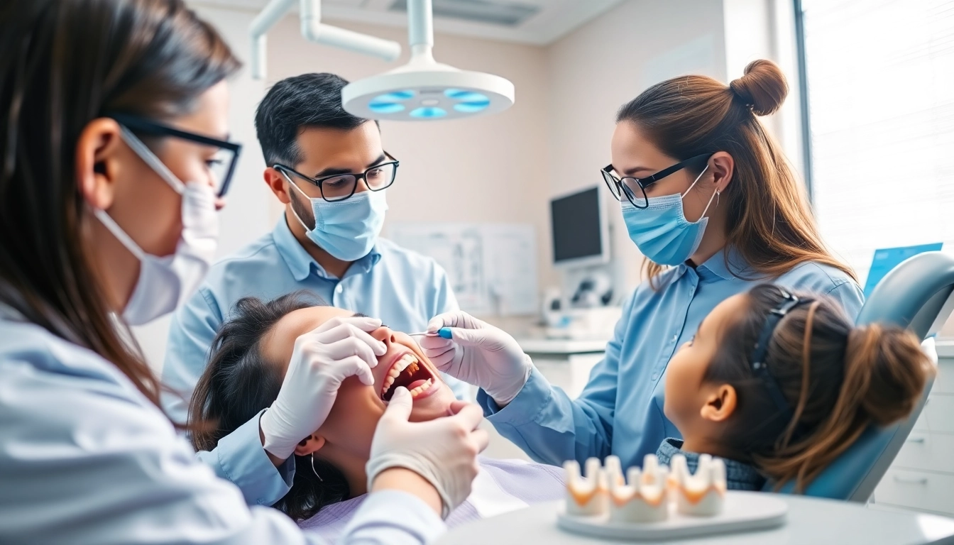 level orthodontics north professional exam in a modern orthodontic clinic.