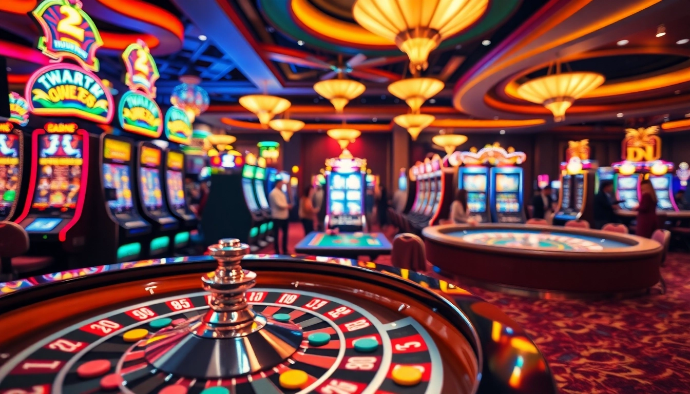 menangkan taruhan di meja roulette bbni4d dengan suasana kasino yang ramai.