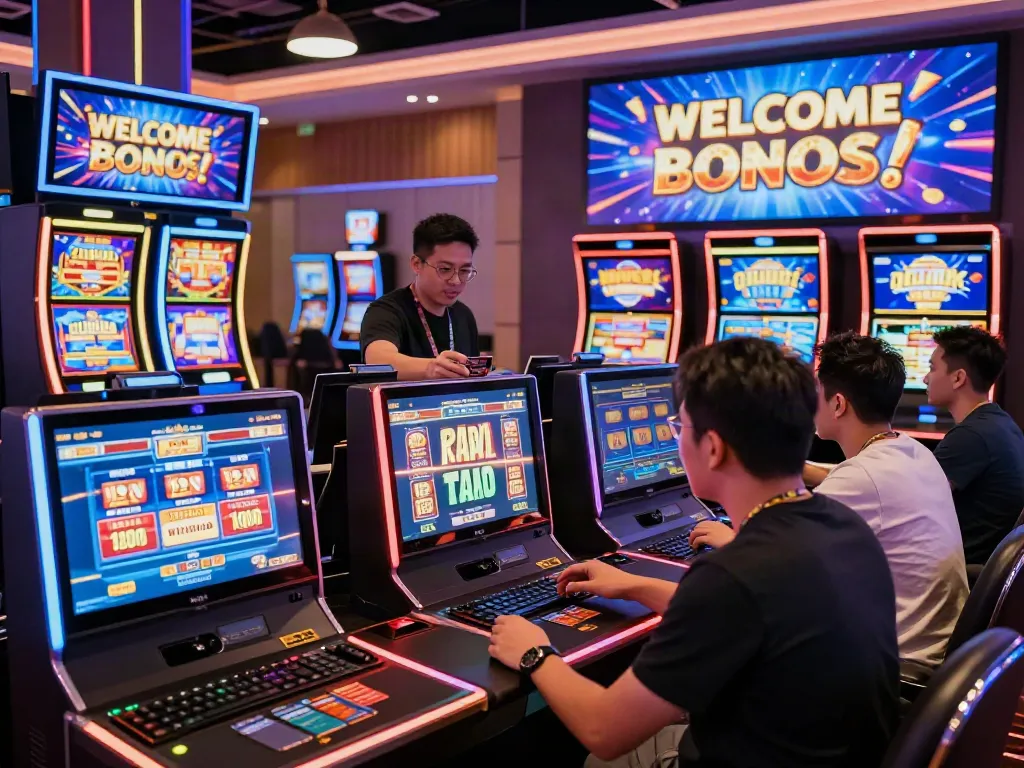 Players enjoying casinos that accept credit cards in a lively online gaming environment.