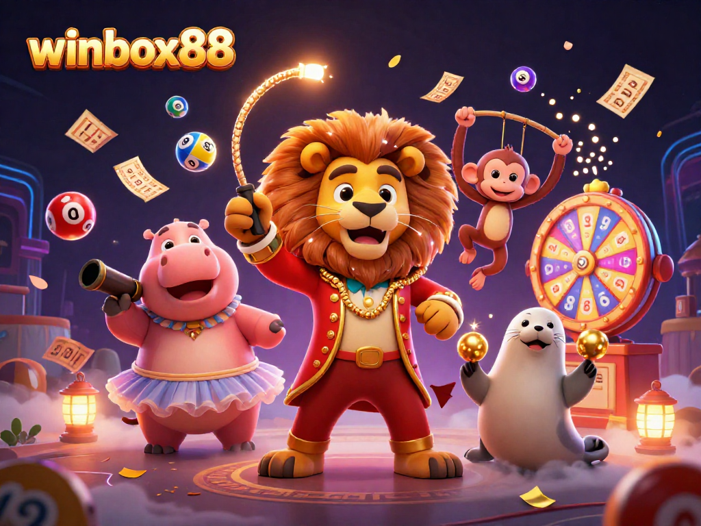Experience excitement with winbox88 as cartoon characters bring gambling fun to life!