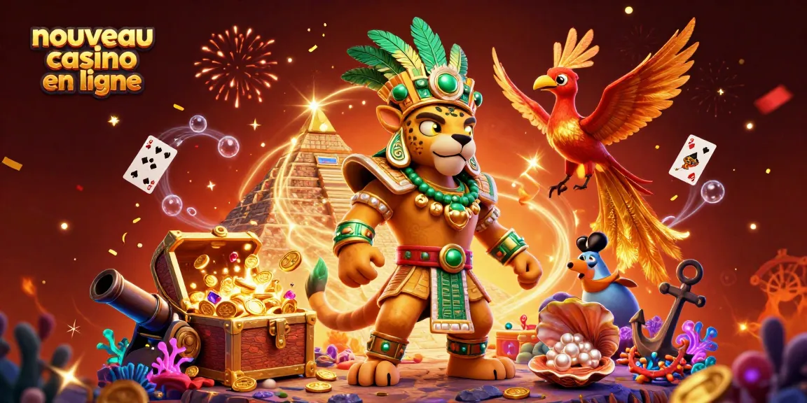 Découvrez les fonctionnalités captivantes du nouveau casino en ligne avec des jeux de cartes colorés et un décor festif.