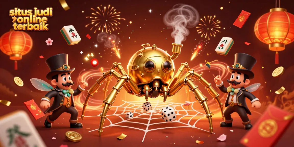 Mainkan situs judi online terbaik dengan ilustrasi 3D yang menarik penuh warna dan elemen permainan.