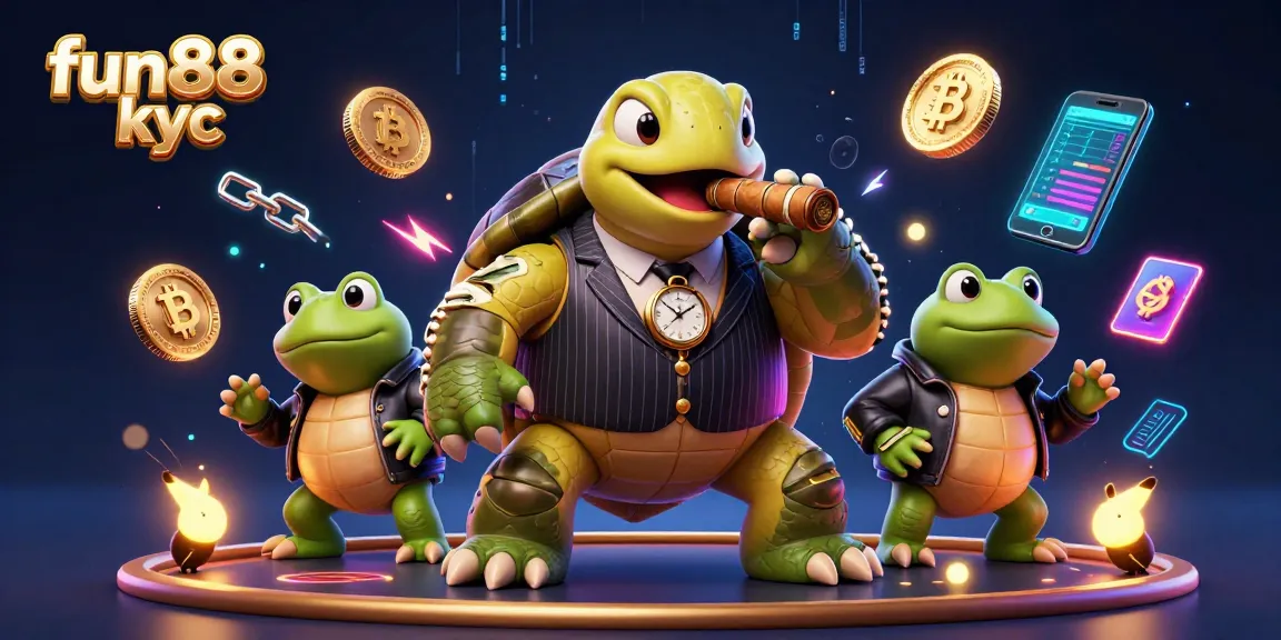 Khám phá thế giới cá cược tại fun88 kyc với rùa gangster và ếch bảo vệ.