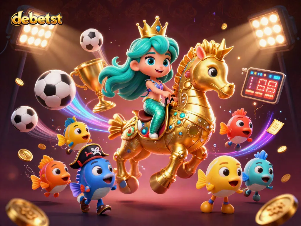 Engage with debetst by enjoying a captivating casino-themed 3D mermaid adventure.