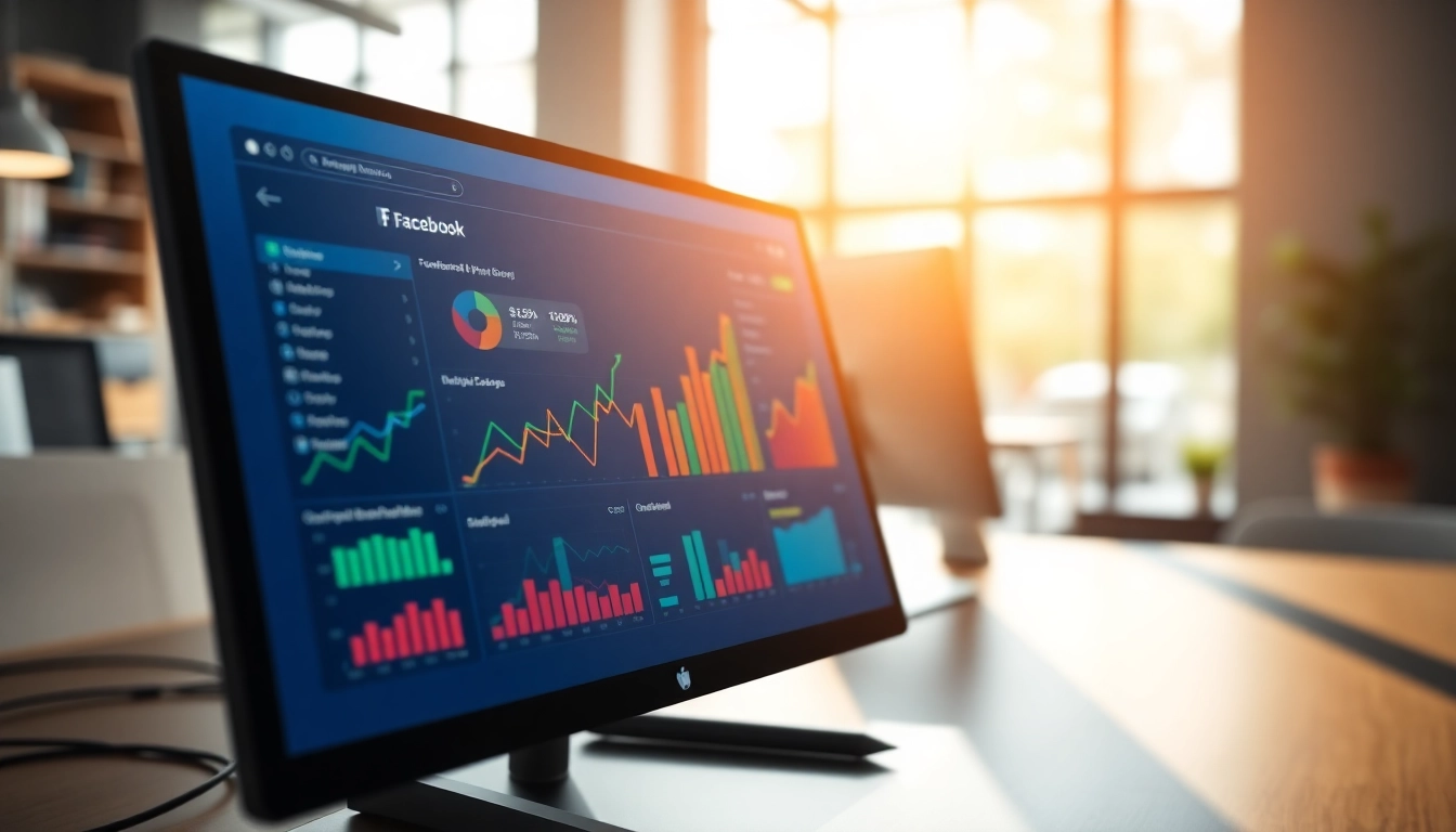 Engage with a vibrant facebook smm panel dashboard showcasing marketing analytics and growth.