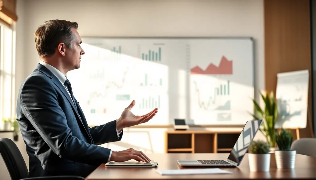 카드 현금화 관련 전략을 논의하는 전문가의 모습입니다.