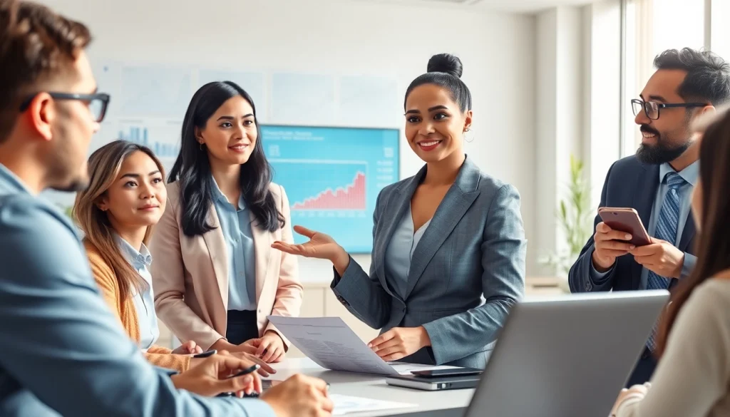 카드깡의 금융 개념을 논의하는 전문적 환경의 이미지