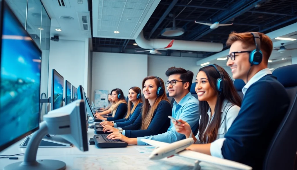 FLY88 flight school students engaged in modern simulation training, showcasing aviation spirit.