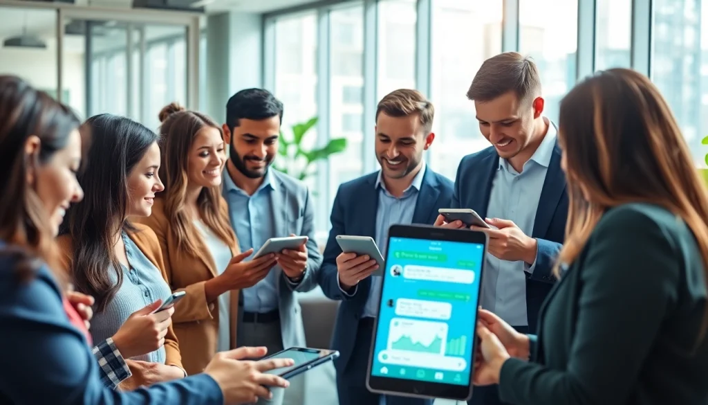 Enhance customer engagement with WhatsApp Business CRM in a dynamic team setting.