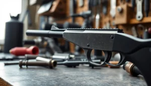 Showcasing the wot trigger 3 position in a detailed close-up with a metallic finish.