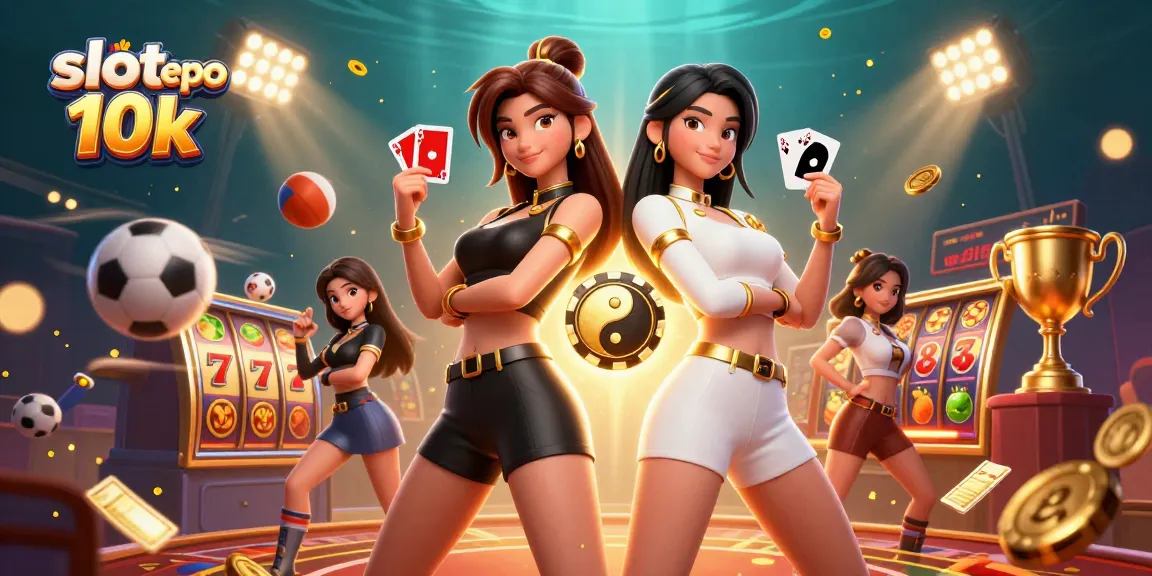 Engage in thrilling gameplay with slot depo 10k, featuring dynamic slot reels and winning visuals.