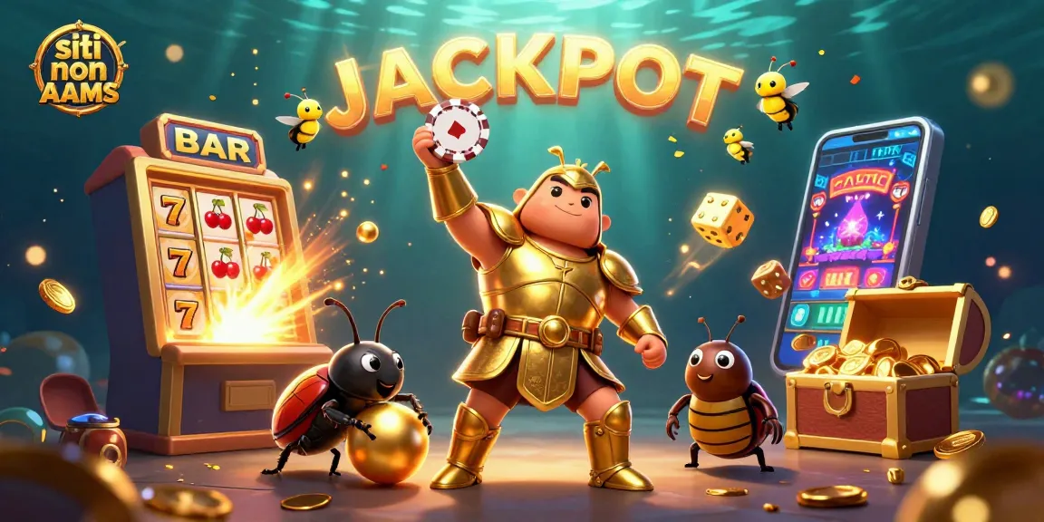 Giocatori nel casinò siti non AAMS festeggiano un jackpot con animazioni promettenti e luci vibranti.