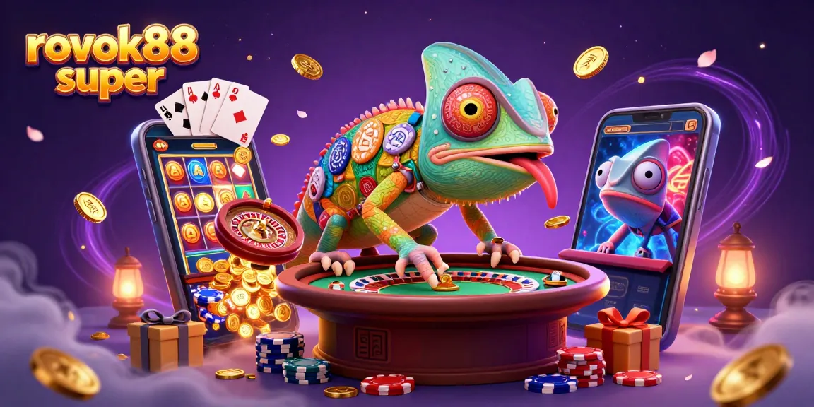 Watch rokok88 super transform your gaming experience with vibrant casino action and colorful slots.