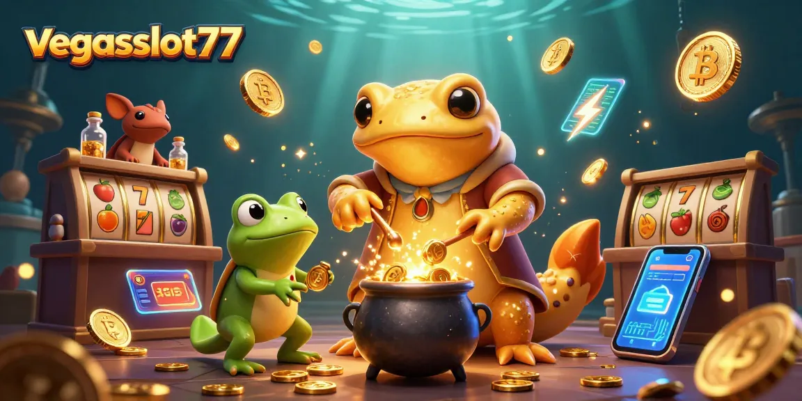 Engage with the vibrant world of vegasslot77 as golden alchemists transform base metals into casino gold!