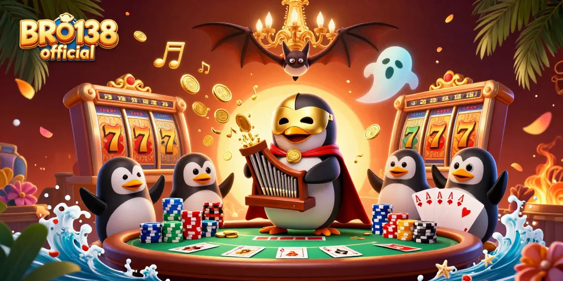 Experience thrilling wins at BRO138 official with colorful slot reels and dynamic casino action.